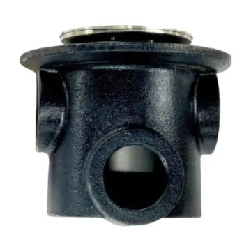 Coladera Urrea 3 Bocas 127 Negra