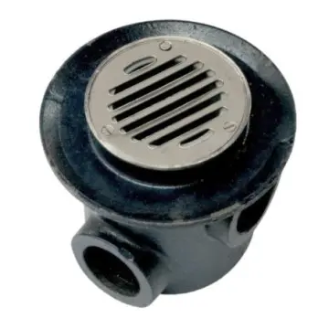 Coladera Urrea 3 Bocas 127 Negra