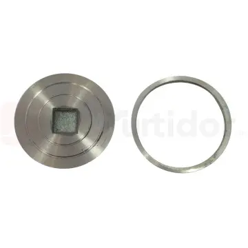 Tapon Hembra Con Arillo Hidrotecnia Htth Bronce