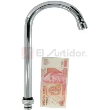 Nariz Armada Urrea R470243 Para Mezcladora de Cuello de Ganzo Cromo