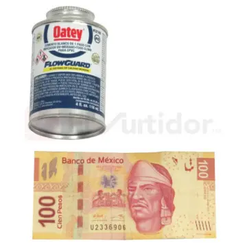 Cemento Para Cpvc Etiqueta Azul Oatey 118ml Blanco