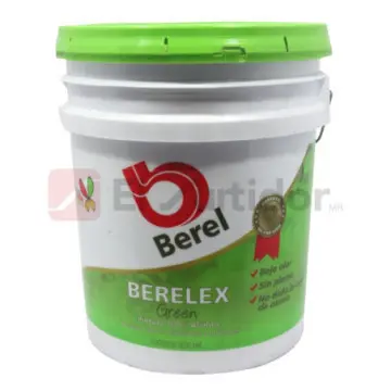 Pintura Berelex Green Berel 2323-6 Cubeta de 19 Litros Blanco / Pastel