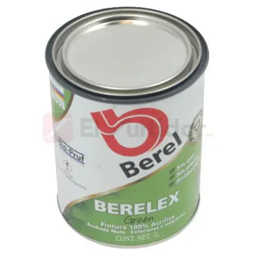 Pintura Berel Berelex Green Deep 2303-4 Bote de 1 Litro