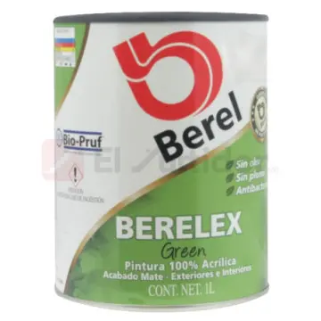Pintura Berel Berelex Green Deep 2303-4 Bote de 1 Litro