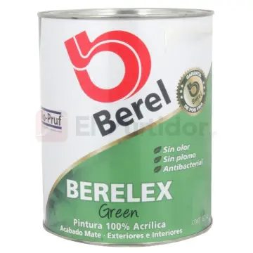 Pintura Berelex Green Berel Neutra 2305-5 Galón de 4 Litros