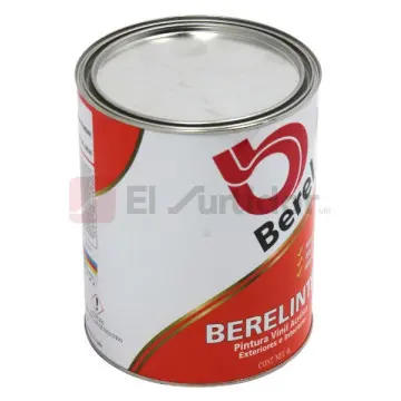 Pintura Berelinte Berel 840-5 Galón de 4 Litros Rojo Sultana