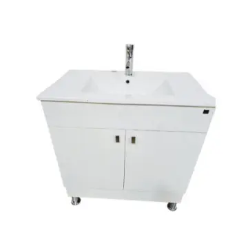 Gabinete Guinea Nevado Jacof 80x45 cm Loza Blanca