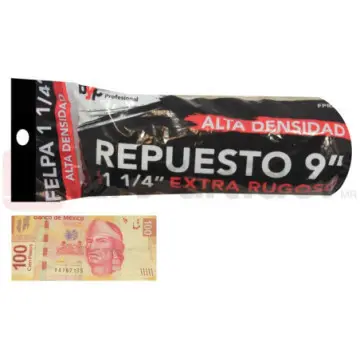 Felpa 9 Alta Densidad 1-1/4 Fpr49