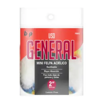 Mini Felpa 2 Pulgadas Fma2 2 Piezas Acrílico