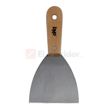 Espátula Flexible Mango de Madera 4 Emf40
