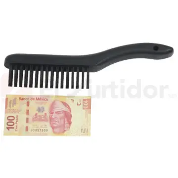 Cepillo de Alambre Mango Corto Cal64