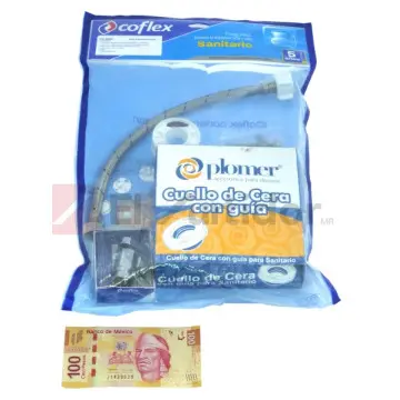 Paquete de Instalación Para Sanitario Coflex Ps-d001 Acero