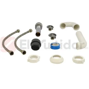 Paquete de Instalación Para Lavabo Coflex Ps-b001 Acero