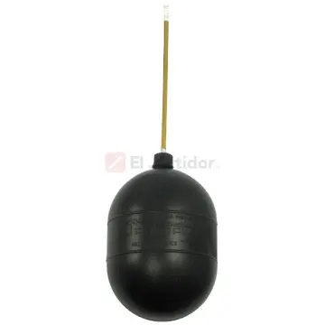 Flotador No.7 Con Varllia Rotoplas 310047 Negro