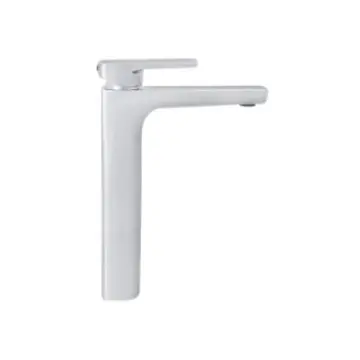 Monomando Alto Para Lavabo Urrea Quadro 2 9457qu Cromo
