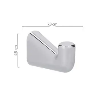 Gancho Sencillo Urrea Medameda Md.06 Cromo