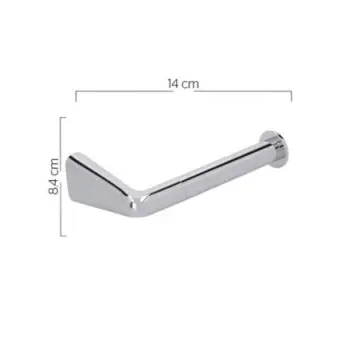 Portarollo Sencillo Urrea Medameda Md.17 Cromo