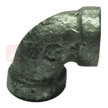 Codo 90° Cifunsa Galvanizado 3 mm Gris