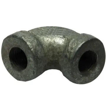 Codo 90° Cifunsa Galvanizado 3 mm Gris