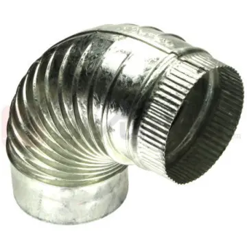 Codo de Lámina 127 mm X 90º 24