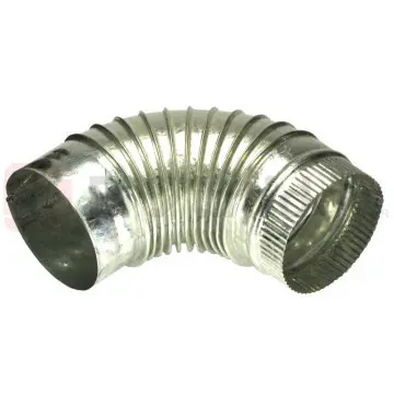 Codo de Lámina 127 mm X 90º 24