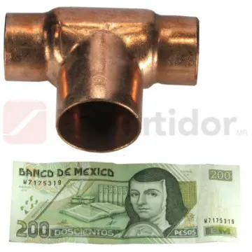 Tee Cobre Reducida Nacobre 38x38x51mm