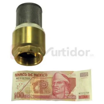 Check Pichancha Valmex 38mm Con Rejilla en Acero Inoxidable 20.105