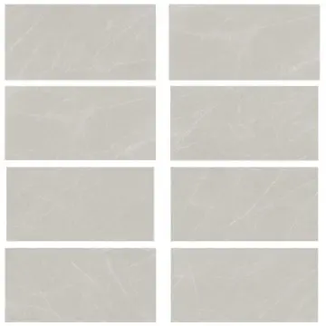 Piso Porcelánico Rectificado Tau Lotus  60x120 cm 1.44m2 Silver brillante