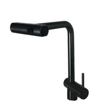 Monomando Fregadero Multifuncional Vp24.391 Negro Mate