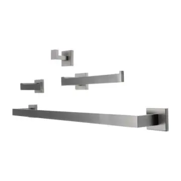 Juego de Accesorios 4piezas Tecnobath Row Tb42.030gm Gun Metal