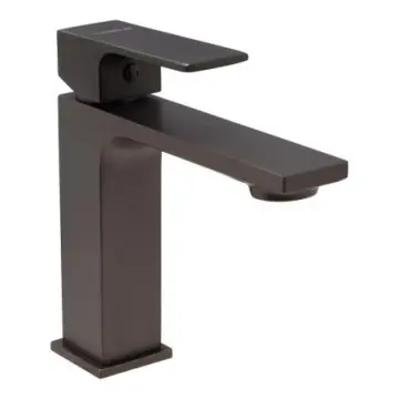 Monomando Corto Para Lavabo Tecnobath Row Tb42.011gm Gunmetal