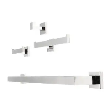 Juego de Accesorios 4piezas Tecnobath Row Tb40.030 Cromo