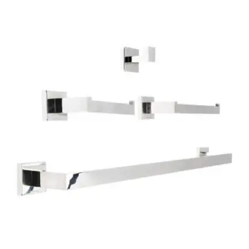 Juego de Accesorios 4piezas Tecnobath Row Tb40.030 Cromo