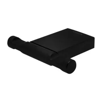 Percha Doble Tecnobath  Lucent Tb14.459n Negro