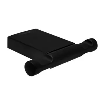 Percha Doble Tecnobath  Lucent Tb14.459n Negro