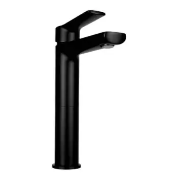 Monomando Alto Para Lavabo Tecnobath Lucent Tb13.031n Negro