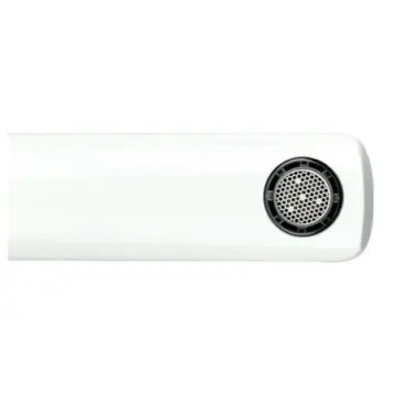 Monomando Alto Para Lavabo Tecnobath Lucent Tb12.031 Blanco/cromo