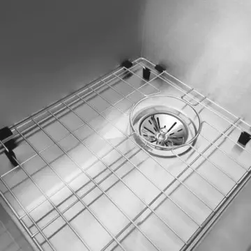 Tarja de submontar de acero inoxidable con contra Ekay EFU-311810ACO9 Satinada