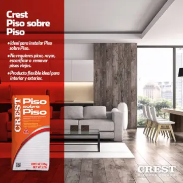 Crest Blanco Piso Sobre Piso 10kg