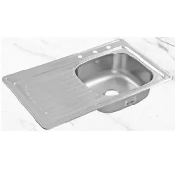 Tarja de Acero Inoxidable C-101n Izquierda 87x54 Satinado