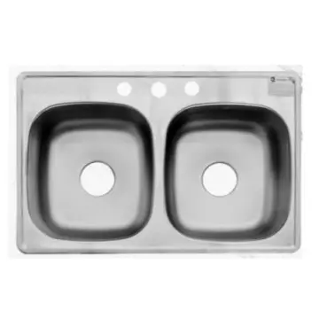 Tarja Doble Acero Inoxidable Eb-técnica C-110 C/t 84x56 Satin