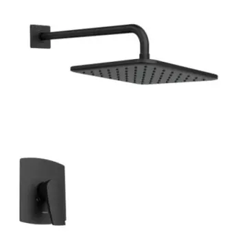 Set de Monomando Moen Con Regadera Isabel 69543bl Negro Mate