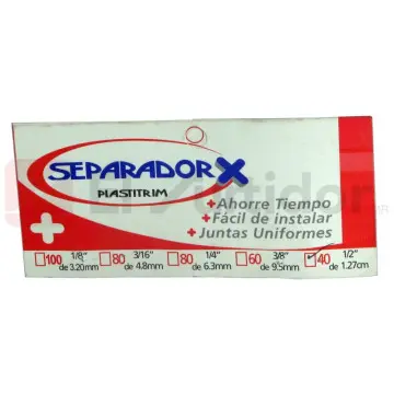 Separador de Loseta Perdura 1/2 (40 Pzs.)