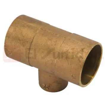 Tee Reducción de Cobre Urrea 51x51x32 711-r