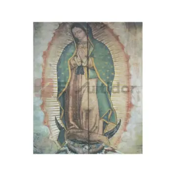 Juego Decorado Virgen de Guadalupe Porcelanite C04 M604983 20x30