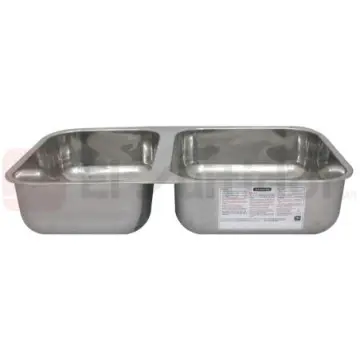 Tarja Doble de Submontar Tramontina 94062/402 69x40 Acero Inoxidable