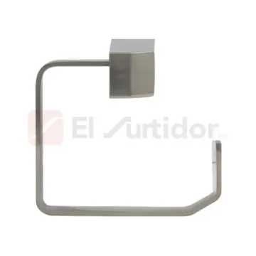 Toallero Argolla Quadro Urrea Cu.09.9 Acero Inoxidable.