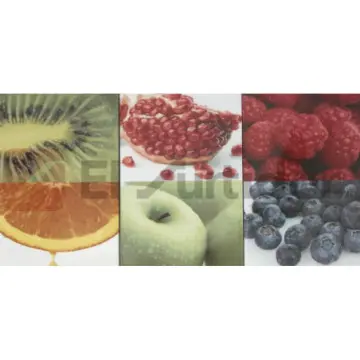 Juego de Decorado Frutas Porcelanite C03 Mix M604979 20x30 (3 Piezas)