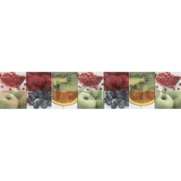 Juego de Decorado Frutas Porcelanite C03 Mix M604979 20x30 (3 Piezas)