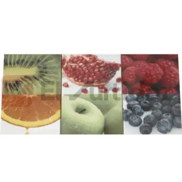 Juego de Decorado Frutas Porcelanite C03 Mix M604979 20x30 (3 Piezas)